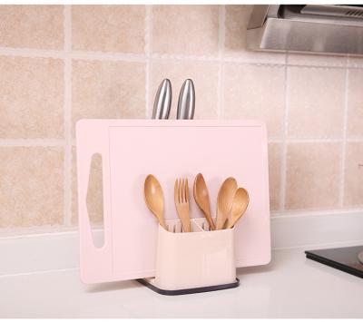 China Multifunctional Kitchen FaSoLa Kitchen Storage Rack Cutting Board Cutter Storage Rack for sale