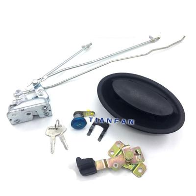 China Construction worksÂ  Excavator parts For Komatsu PC200 PC220 PC240 Cab Door lock assembly Inside and outside Hand in hand for sale