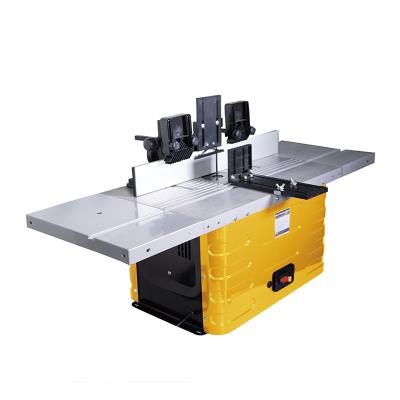 China High Speed ​​Building Material Stores Double Sided Woodworking Machine Milling Drilling Milling Machine With Driver Automatic Woodworking Milling Machine for sale