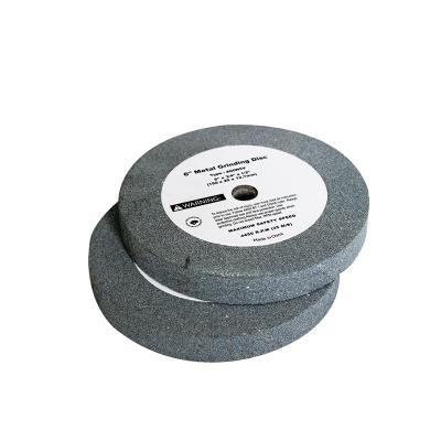 China MYAITOOL 80 Grit 6 Inch 150mm General Purpose Grinding Diameter Sharpening Stone For One Bench Grinder Accessories Gray Bench Grinding Wheel for sale