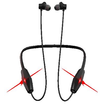 China Earbuds For HW07 Wireless Current Cycling Headset Sports Neck Band Earbuds In Ear Neck Band Headset Hanging Noise Canceling Waterproof Earbuds for sale