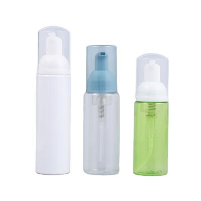 China Cosmetic Hot Sale 80ml 100ml 120ml 28mm Neck Size Foam Pump Plastic Bottle for sale