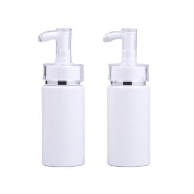 China Cosmetic Hot Sale 140ml Shoulder Press Flat Lotion Bottle Airless Bottle for sale