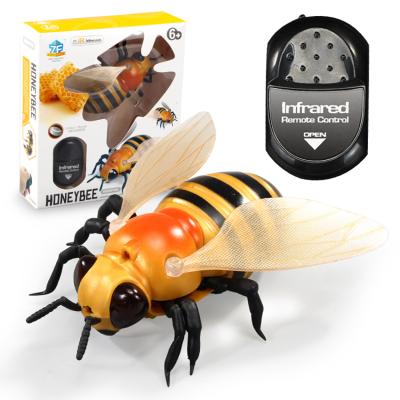 China Wholesale Hot Sale 3D RC Hobby Animal Figure Simulation Bee Infrared Remote Control Toys For Children for sale