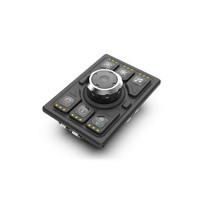 China Remote Controller Joystick DC 12V 24V 6 Keys Button Speed ​​Switch Panel Intellig CAN Bus Automotive Electronic Backlit Keypad Keypad Button Pad for sale