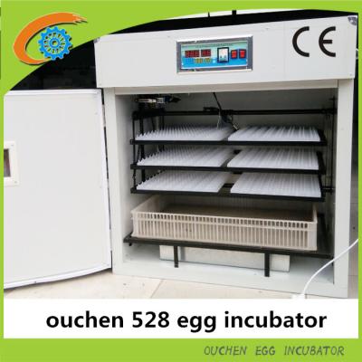 China Multifunctional Cheap Price Ouchen 528 Automatic Poultry Egg Incubator for sale