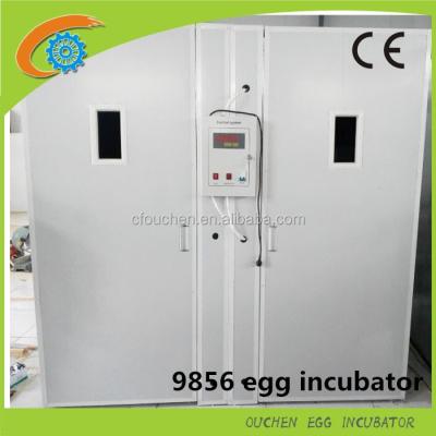 China Multifunctional 9856 chicken egg incubator. automatic quail egg 25000 incubator supplier in malawi for sale