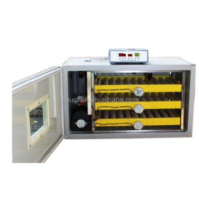 China Full automatic cheap price fully automatic power supply double hatching 180 roller egg incubator for sale for sale