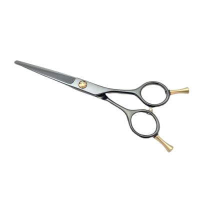 China Right-handed scissors black hair cutting scissors for sale