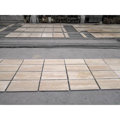 China Cheap Home Travertine Modern Beige Turkey Decoration Flooring Panel Tile Accessory for sale