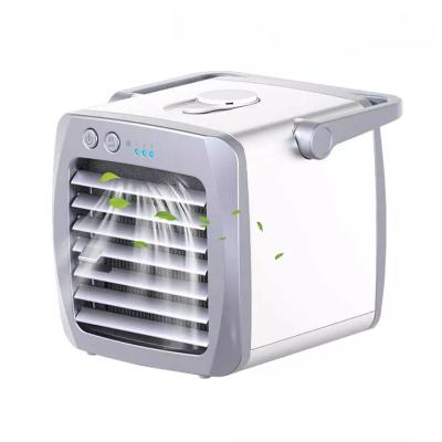 China Refrigeration Mini Air Conditioner Fan Personal Space Fan Portable USB Cooler Cooling The Quick Easy Way To Cool Fan For Home Office for sale