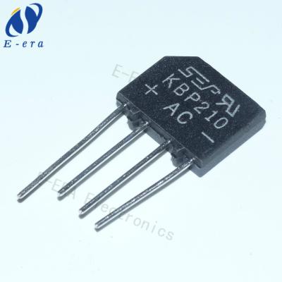 China Rectifier bridge diode KBP210 2A 1000V sip4 KBP210 price list for sale