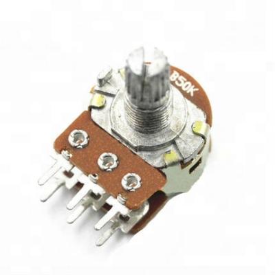 China WH148 Double Potentiometer B50K B503 50K Handle Length 20mm WH148 for sale