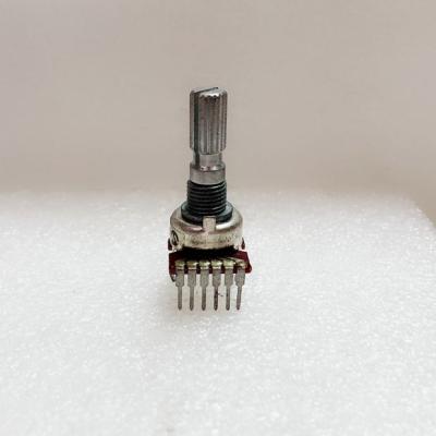 China B100K B104 100K Ohm Handle Length 15mm Switch Adjustable Potentiometer Stereo B100K B104 100K for sale