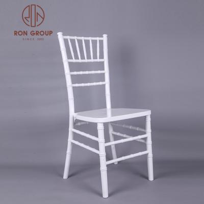 China Contemporary White Wood Wedding Chairs Furniture 2018 for sale