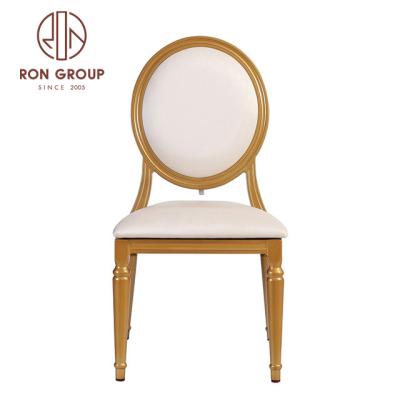 China Factory Supply Contemporary Cheap Aluminum Frame Decor Living Room White Wedding Chairs for sale