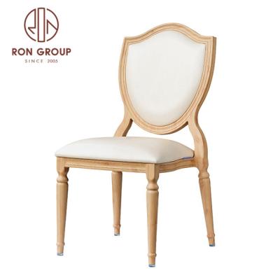 China Contemporary Hot Selling Cheap Soft Aluminum Cushion Frame Luxury Decor Chairs Wedding for sale