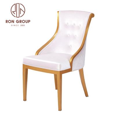 China / wholesale stackable wear-resistant aluminum frame luxury wedding chairs for sale