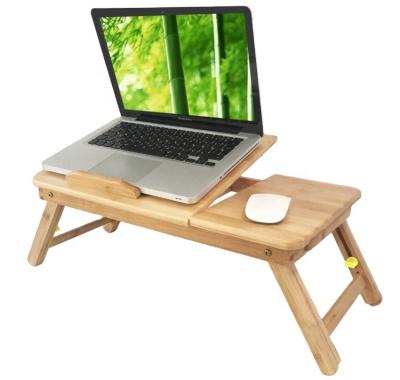 China Multifunctional Tilt Adjustable(Height)/Foldable Laptop Desk Shelf Laptop Drawer Laptop Top Bamboo Table Accessories Bamboo Folding Stands for sale