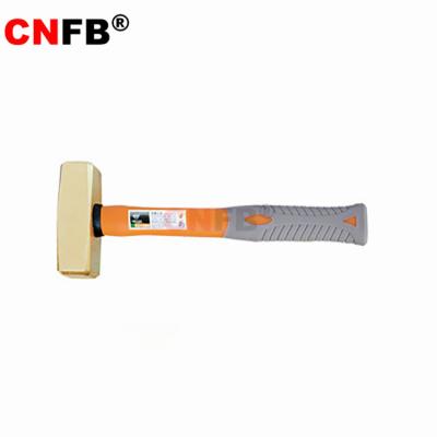 China Beryllium Bronze and Aluminum Bronze Alloys Non Sparking High Quality Construction Hand Tools, German Type Sledgehammer with Fiberglass Handle for sale