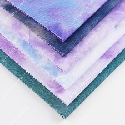 China Wholesale Light Color Shrink-Resistant 100% Cotton Tie Dye Fabric For T Shirts for sale