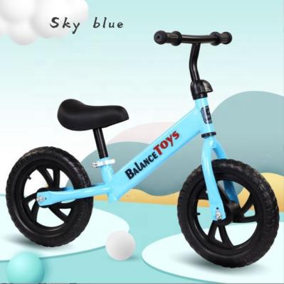 China Blue Lake Children's Balance Training Car Balancing Bicycle For 2 Years Old 12 Inch Children Bike for sale