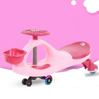 China Ride On Toy Baby Tornado Car 2022 1-6 Years Old Collecting Children Swing Cars Wheel Swing Toy Boys And Girls Slide Mute Swing Twist Car for sale