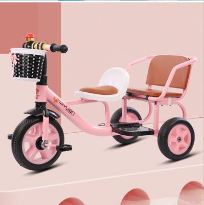 China Multifunctional Iron Baby Toys Little Yellow Duck Electric Children Kids Bike Tricycle for sale