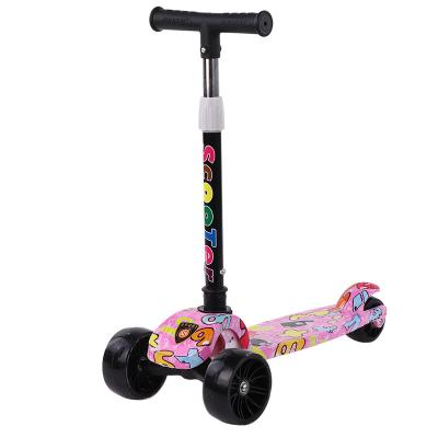 China 2021 new kid baby model toys kids scooter/3 wheel 4 wheel scooters for kids/mini baby kick scooter for sale for sale