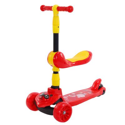 China Child 2021 new 3 in 1 kick scooter kids tricycle with seat for sale