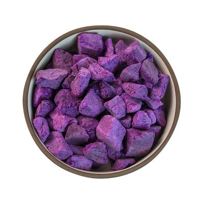 China Wholesale price 100% natural freeze dry dry food freeze dried purple sweet potato for sale