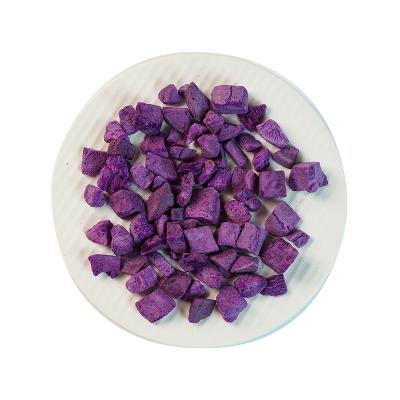 China Factory Price Daily Snack Dried Purple Food Freeze Dried Purple Potato For Snack / Breakfast for sale