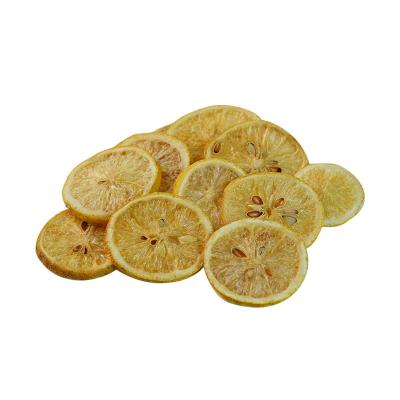 China Best Dried Quadrate Shape High Quality Fruit Snacks Freeze Dried Lemon for sale