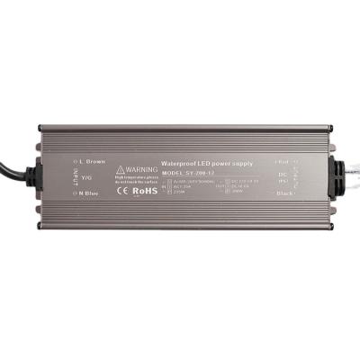 China Factory Waterproof Outdoor Ip67 Constant Current 12V 720W For Led Driver Changeover Power Supply 12v 720w For Led Strip Power 295*123*39mm for sale