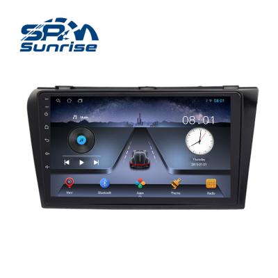 China GPS For Mazda 3 2004-2009 9inch TS7 Android 10 IPS For Sale Mini Steering Wheel Control Car Audio DVD Player for sale