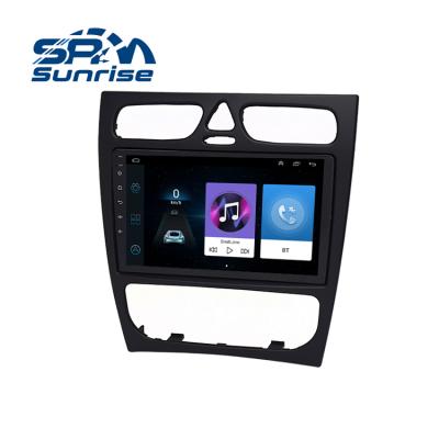 China Support Split-Screen Display For Mercedes Benz C-Class 9inch Car DVD Player Android Wholesale W209 W203 CLK W463 W208 C200 C350 C320 2002-2005 Music System for sale