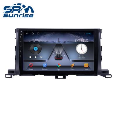 China GPS For Toyota Highlander 2015 10.1 Inch Support Rear View Camera Car Player for sale