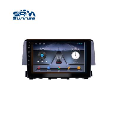 China GPS For Honda Civic 2016 10.0 9 Inch Android GPS Navigation Radio Car Player for sale