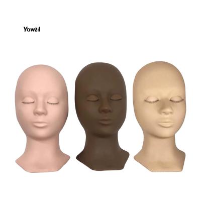 China Safe Hot Selling Practice Mannequin Head For Eyelash Extension Mannequin Wholesale Head for sale