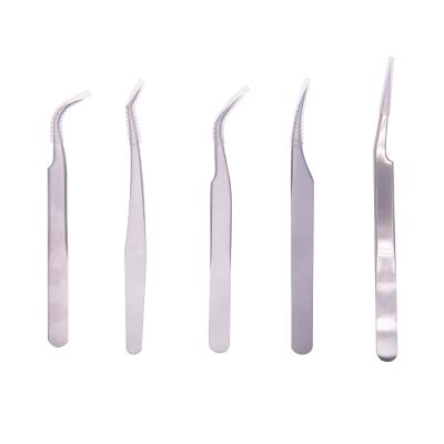 China Professional Custom Wholesale Logo Eyelash Tweezers Private Label Eyelash Extension Tools Factory Outlet Eyelash Tweezers for sale