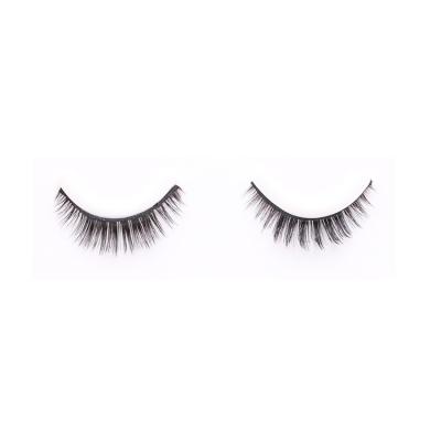 China High Quality Natural Tapered Mink Eyelashes Self Adhesive Eyelashes Eyelashes for sale