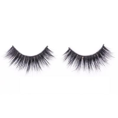 China High Quality Natural Tapered Mink Eyelashes Self Adhesive Eyelashes Eyelashes for sale