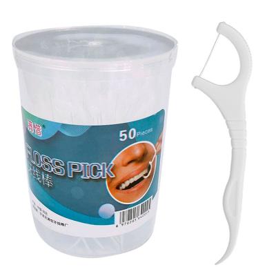 China 100% Flosser Biodegradable Oral Cleaning Flosser Selection Eco-friendly With Natural Tooth Selection Flosser Selection for sale