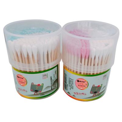 China Color In Daily Cleaning Environmentally Friendly Cotton Swab In For Kids And Adults Baby Cotton Swabs for sale