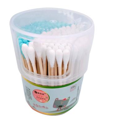 China Dig Ears Small Head Baby cotton buds daily supplies cleaning newborn children's ears dabs cotton swab for sale