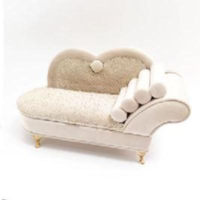 China Handmade Elegant Design Small Furniture Sofa Shape Jewelry Box for sale