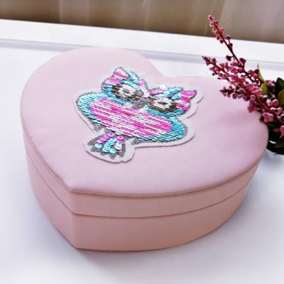 China Gift & 2021 top selling craft products jewelry velvet box buy directly from china factory for sale