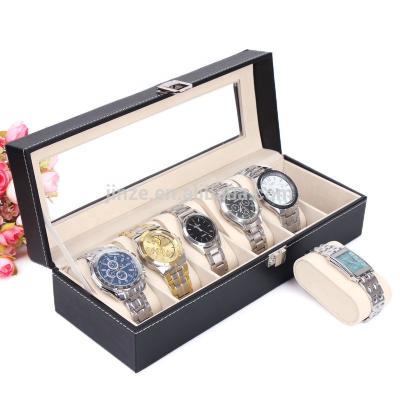 China Handmade Simple Innovative Products Cardboard Watch Box Black for sale