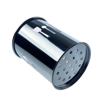 China Lowest Price Sustainable Professional Manufacturer Produces High Quality Stainless Steel Cutlery Storage Bucket for sale