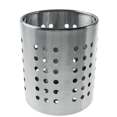 China Sustainable Practical Professional Manufacturer Produce Porous Leaky Stainless Steel Kitchen Storage Bucket for sale